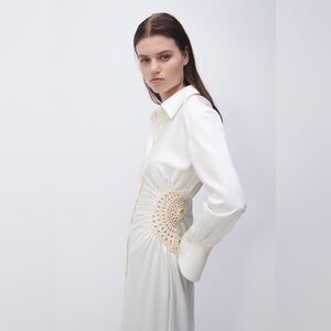 Rhoda Fossil Crochet Dress
Regular price
$795